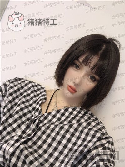 重庆精美田永华鼻部手术案例价格分享，短发女孩配好看的鼻子精致感get~